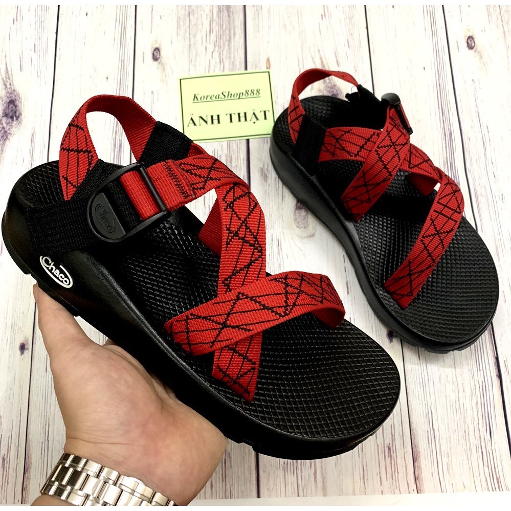 Sandal Nam Chacooo Dây Xám Đậm Hàng Xuất Khẩu