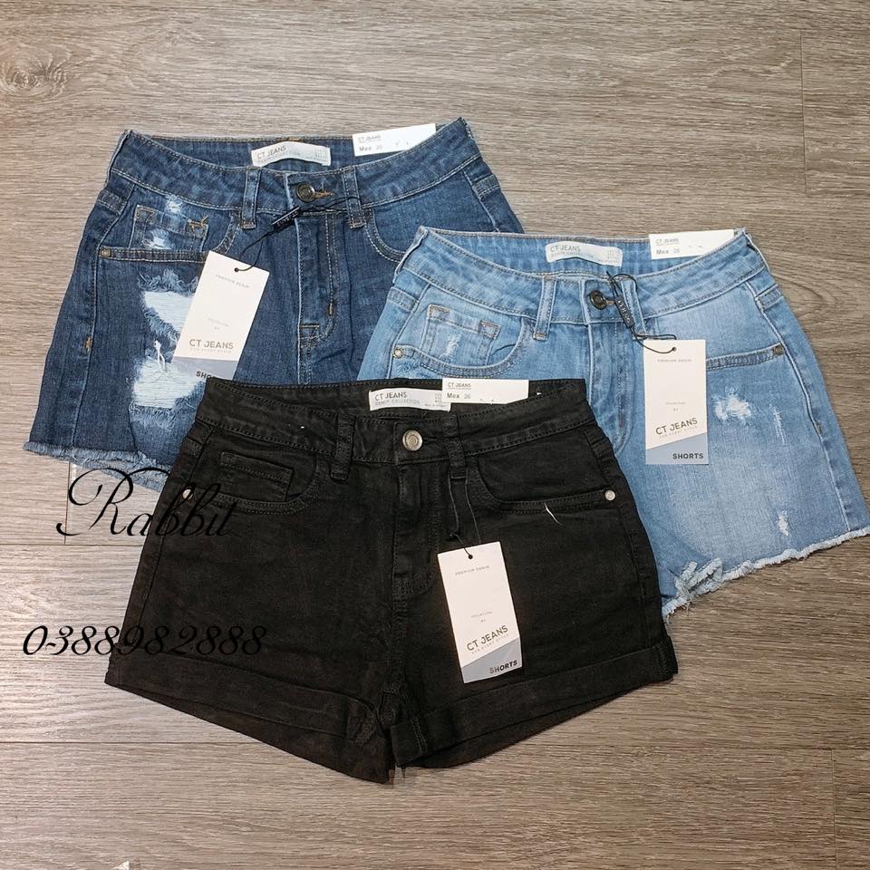 Quần short Jean nữ