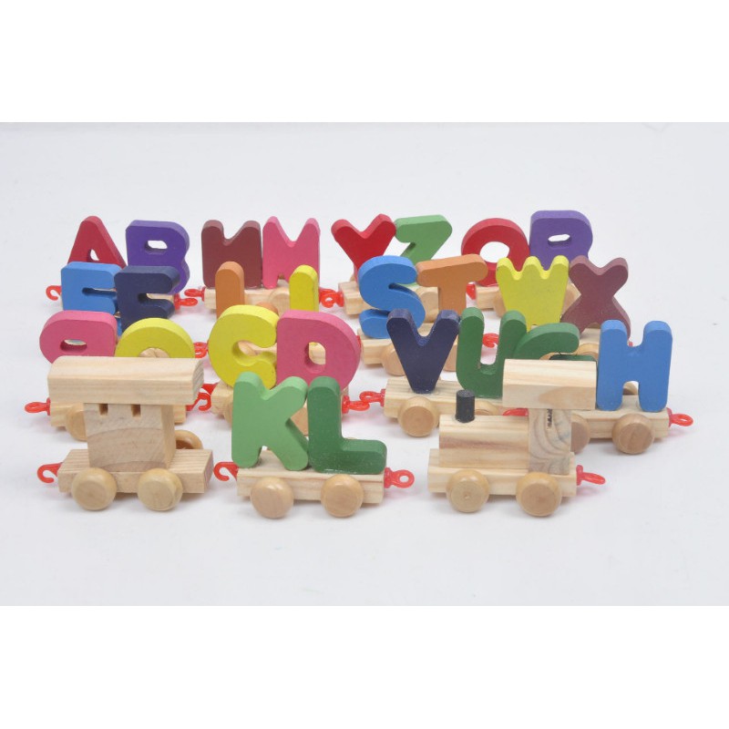 Đồ chơi xe lửa 26 chữ cái cho bé - BX0664