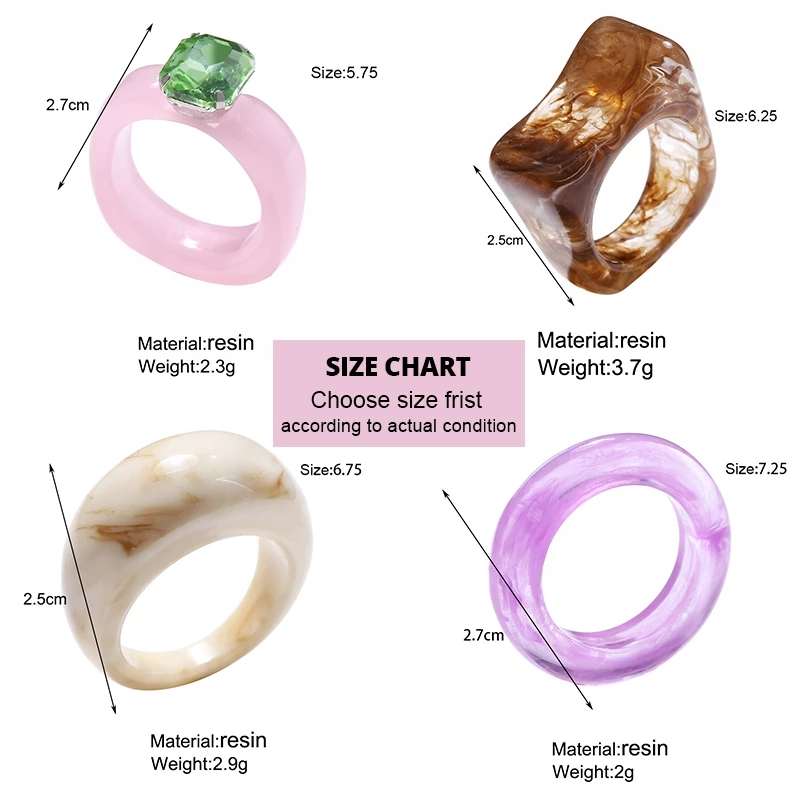 Set 8 Nhẫn Nữ Đính Đá Nhiều Kiểu Dáng Thời Trang Phong Cách Retro