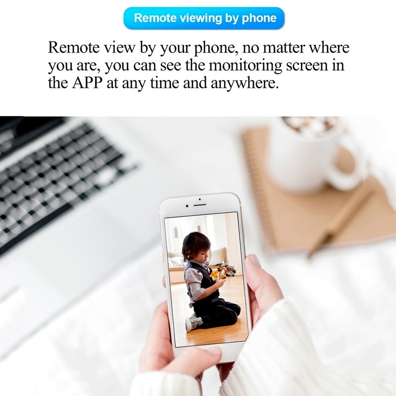 Máy Quay yooseee hd 1080p Xoay 360 Độ ° Camera ip wifi Không Dây Thông Minh Xoay Được Hình Bóng Đèn