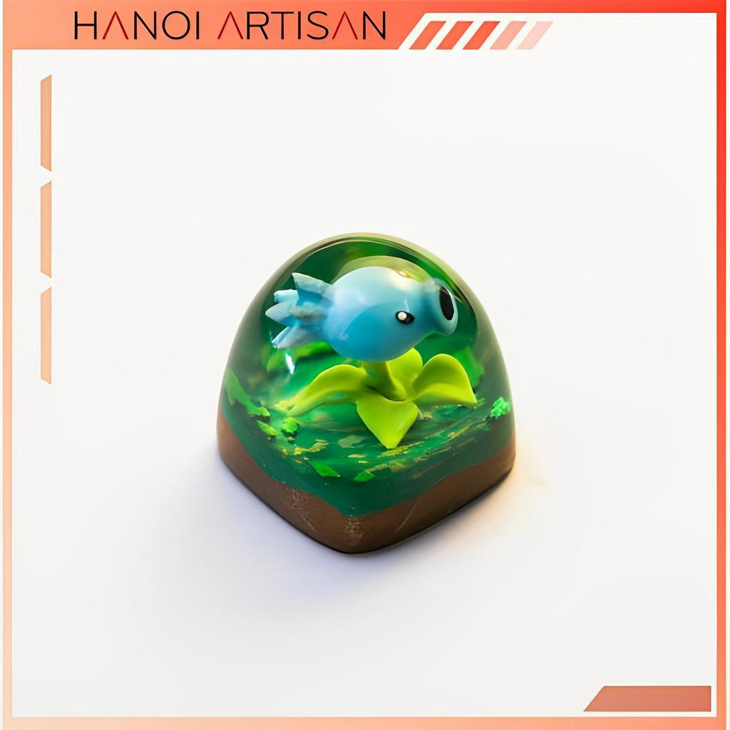 Keycap Artisan - Nút bàn phím cơ plants vs zombies