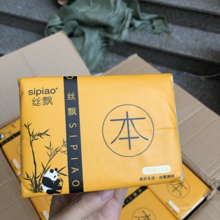 Thùng 27 gói giấy tre Sipiao