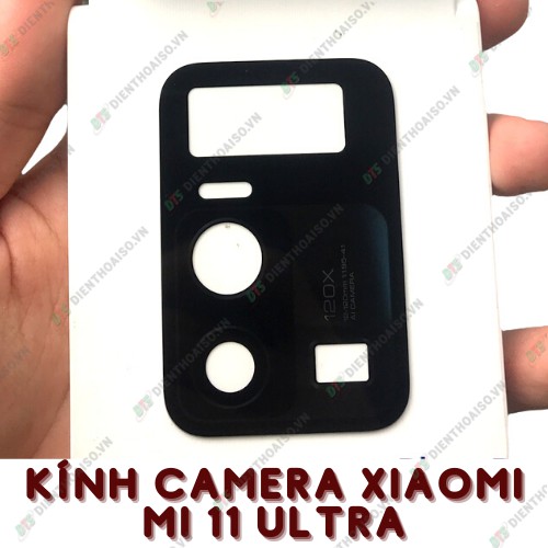 Kính camera xiaomi mi 11 ultra kèm keo dán