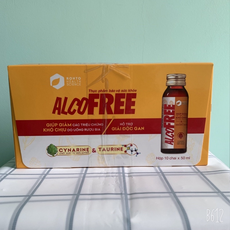 HỖ TRỢ GIẢI ĐỘC GAN ALCOFREE 10CHAI/HỘP