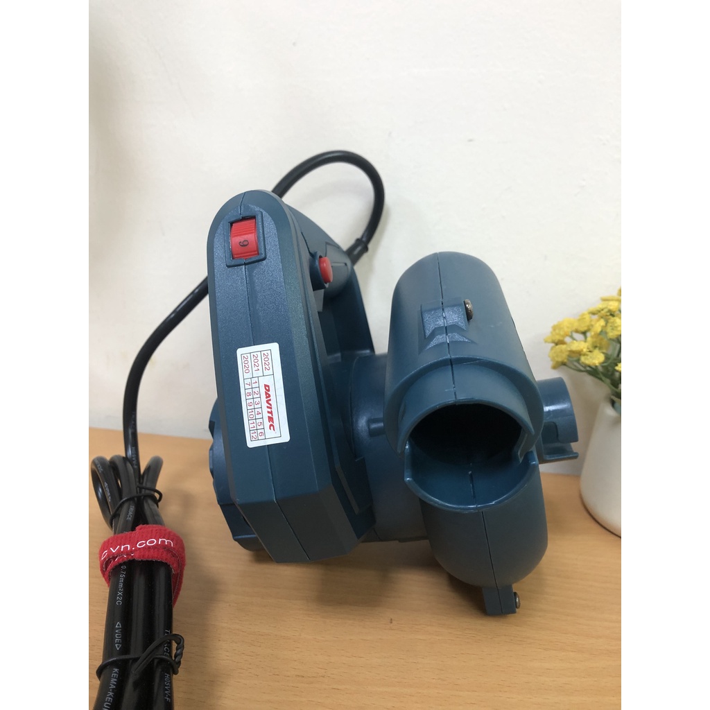 Máy thổi bụi, hút bụi cầm tay 450W DAVITEC DV1045 điều chỉnh tốc độ - Mô tơ dây đồng 100%