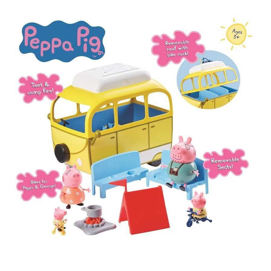 Đồ chơi PEPPA PIG -Đồ chơi PEPPA PIG - Đồ chơi Xe dã ngoại Của Peppa