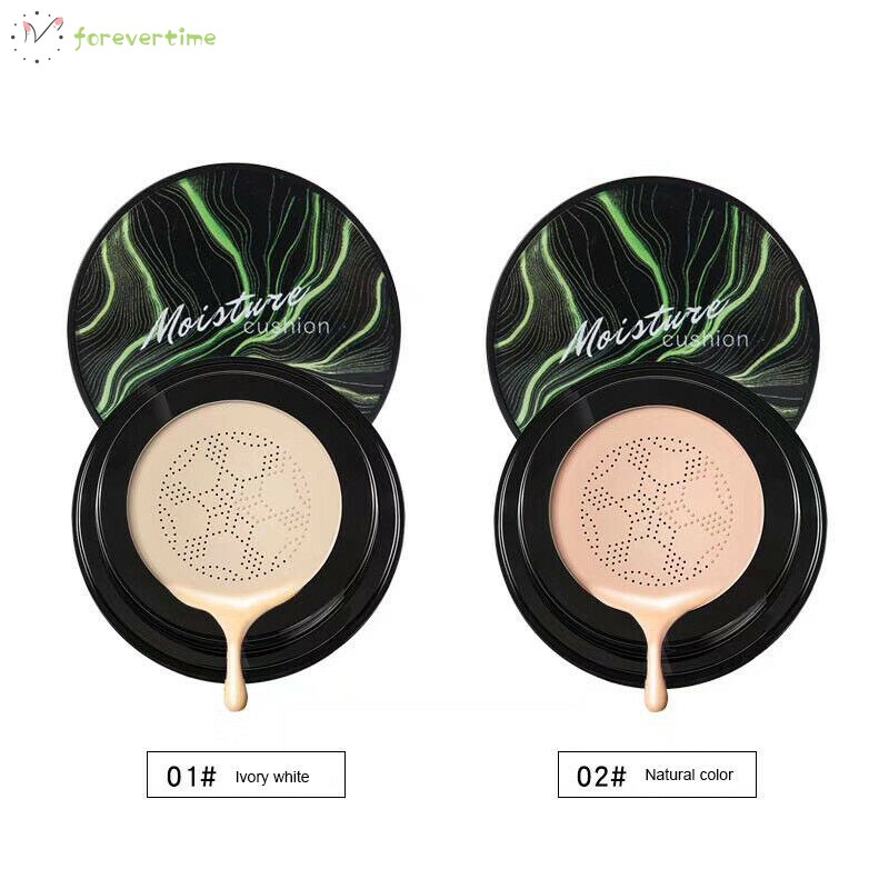 [Hàng mới về] Kem che khuyết điểm Air Cushion BB Cream kèm cọ trang điểm đầu nấm tiện lợi