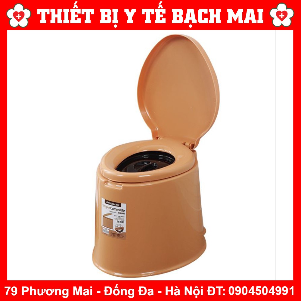 Bô Vệ Sinh, Bô Di Động Cho Người Già, Người Ốm, Người Đi Lại Kém, Bà Bầu - Vô Cùng Chắc Chắn