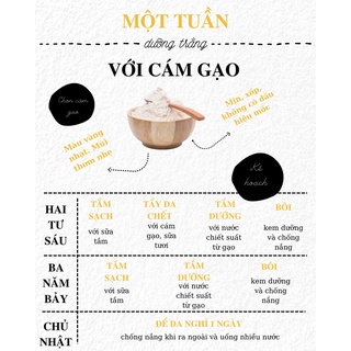 bột cám gạo 200gr