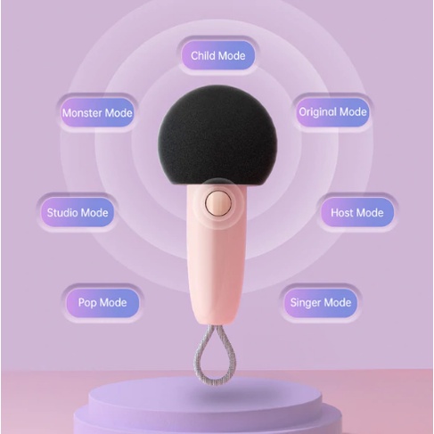 Divoom Fairy-OK Loa karaoke loa bluetooth mini mic đa chức năng Loa di động không dây có micrô để hát divoom ditoo
