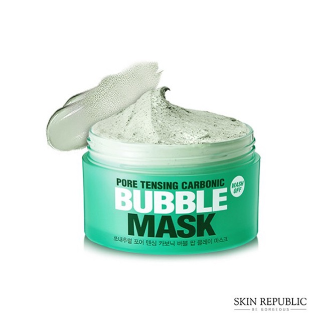 MẶT NẠ THẢI ĐỘC SỦI BỌT PORE TENSING CARBONIC BUBBLE MASK