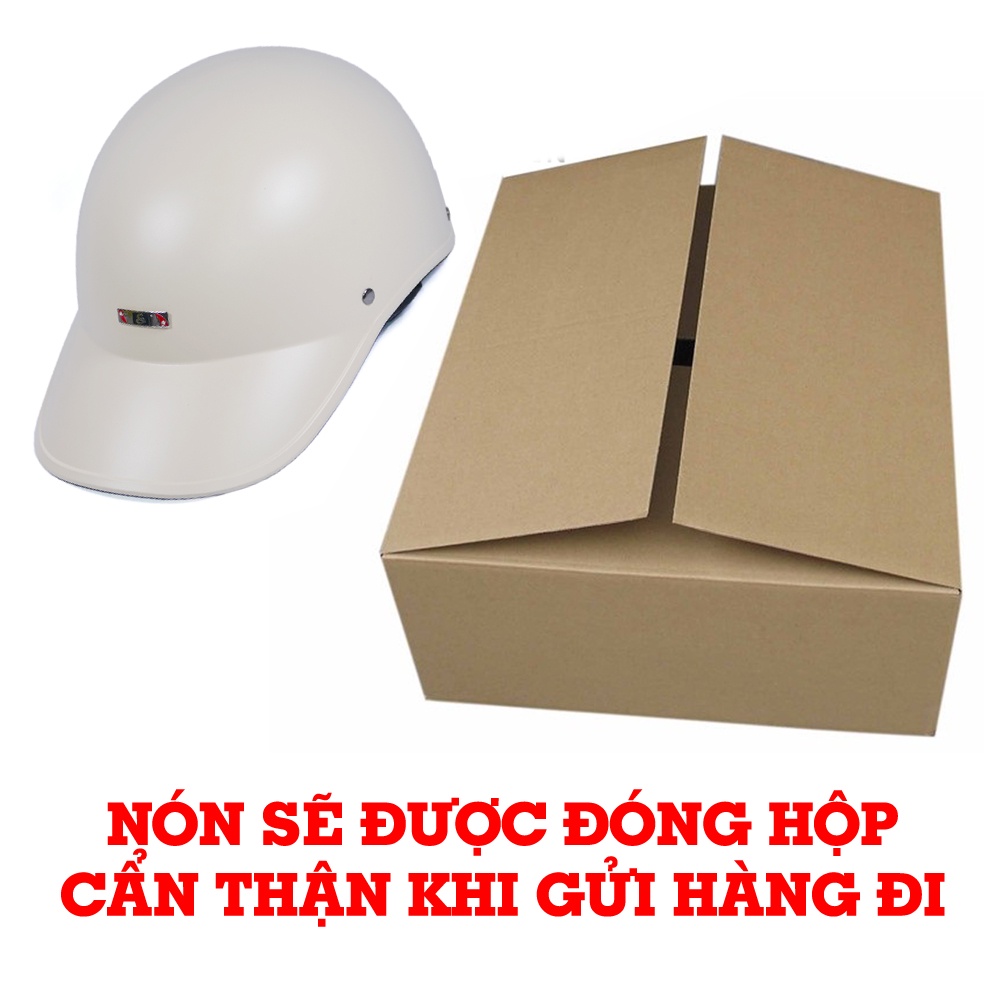[ Gắn mặt sắt ngẫu nhiên ] Mũ bảo hiểm thời trang gắn mặt sắt nón lưỡi trai có khoét đuôi dễ dàng buột tóc cao thoải mái