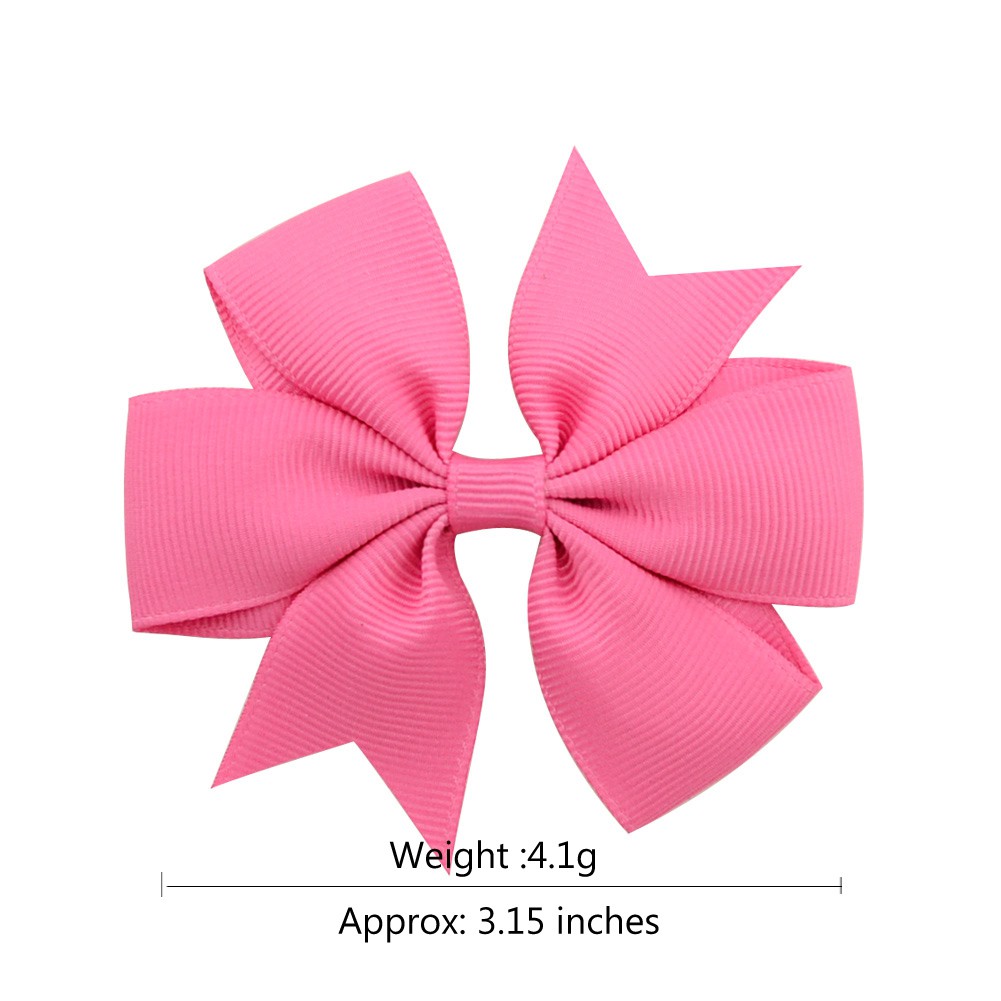 KIDSBOWS Set 10 kẹp nơ ruy-băng đáng yêu cho bé gái