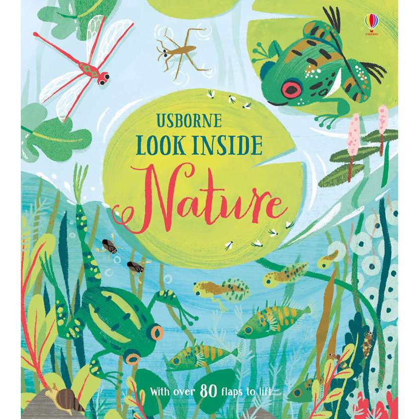 Sách lật mở Look inside Nature Usborne