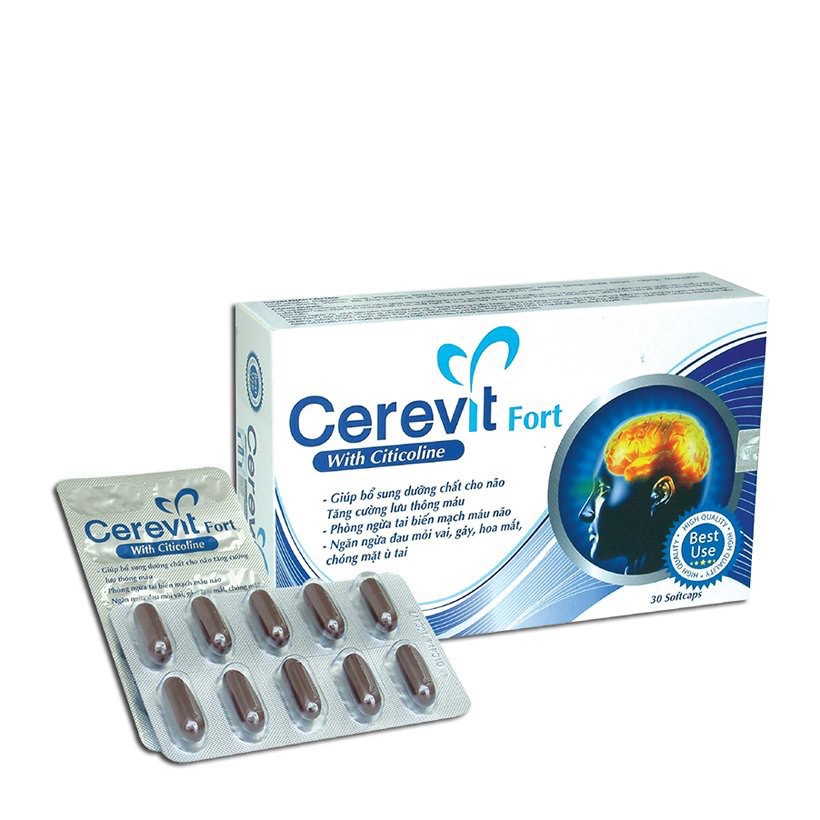 CEREVIT FORT tăng cường lưu thông tuần hòa máu não | BigBuy360 - bigbuy360.vn