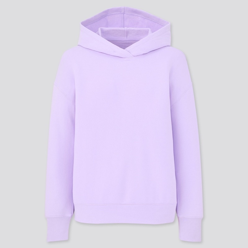 Áo nỉ da cá nữ có mũ hoodies thời trang, trẻ trung của UNIQLO