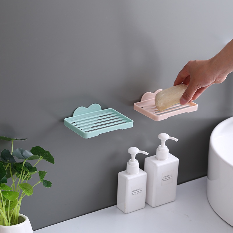 Giá Để Xà Phòng Gắn Tường Tiện Lợi Cho Nhà Tắm Hình Trái Tim