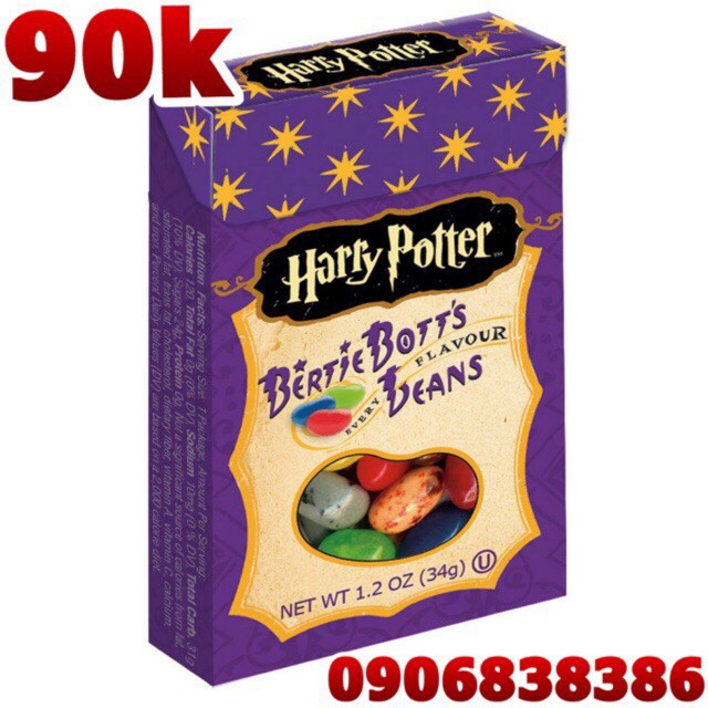 Kẹo thối Harry Potter Mỹ (Hộp 38gram)  thời trang