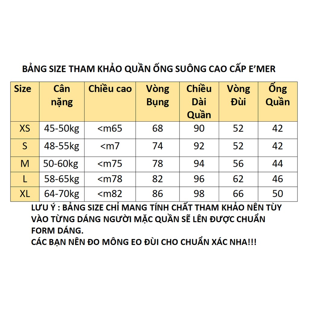 Quần Suông Ống Rộng Nam Vải Cao Cấp E'mer , Quần Đen Ống Suông Unisex Form Rộng Phong Cách Hàn Quốc