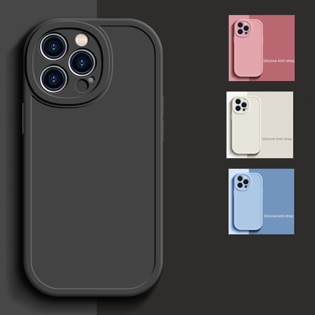 Ốp Điện Thoại Silicon Chống Rơi Cho iPhone 13 12 11 Pro max X/XS XR XSMAX 8 7 PLUS