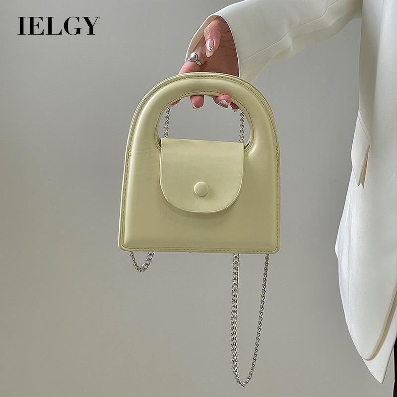 Túi Đeo Vai Có Dây Đeo Mắc Xích Màu Sắc Ngọt Ngào Dễ Thương Cho Nữ