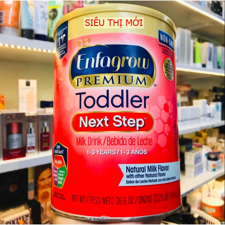 DATE 6/23 Sữa Enfagrow Premium Toddler Next Step 1,04kg chính hãng Mỹ