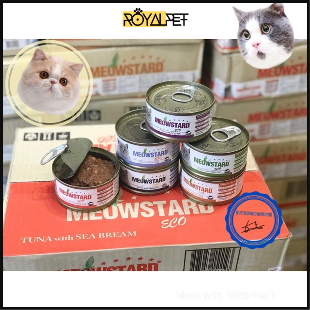 PATE MEOWSTARD CHO MÈO BÉO 🥬🥒