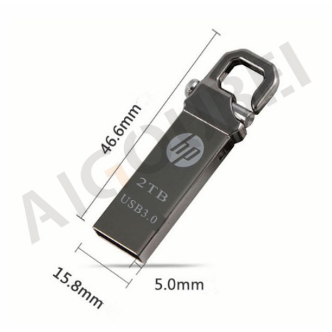 Usb 3.0 2TB Vỏ Kim Loại Chống Sốc Chống Nước Tốc Độ Cao