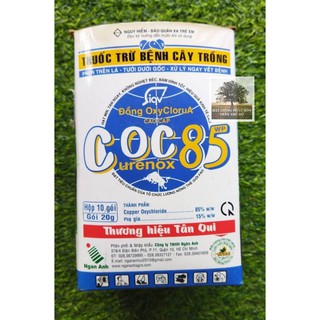 TRỪ BỆNH DIỆT KHUẨN CHO CÂY TRỒNG COC85