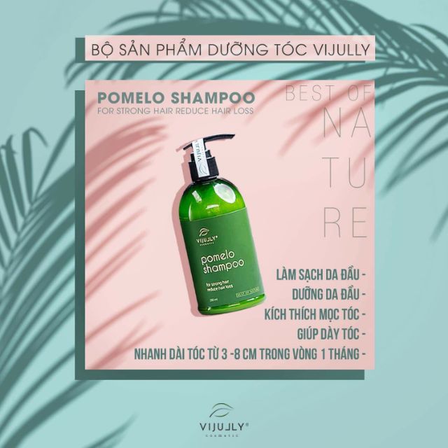 Dầu gội bưởi POMELO SHAMPOO VIJLLY 280ml