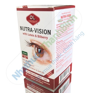 Nutra Vision cung cấp dưỡng chất cho đôi mắt sáng khỏe