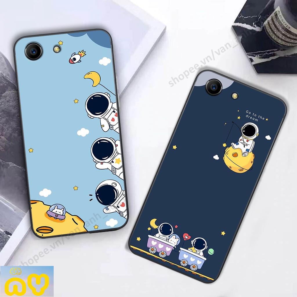 Ốp lưng Oppo F1s / F3 / F3 Lite / F3 Plus hình bầu trời, phi hành gia đẹp, Ốp oppo viền dẻo cao cấp Như Ý