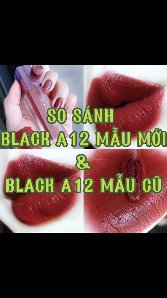 [CICACOSMETIC] SON BLACK ROUGE VER 2_ {A08/A09/A10/A11/A12-38->45} CHÍNH HÃNG | BigBuy360 - bigbuy360.vn