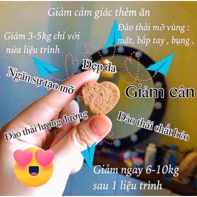 Kẹo Giảm Cân Socola Đan Mạch Chokolade Vaegttab