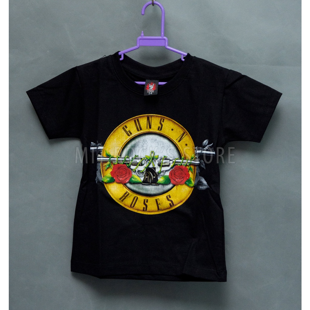 Áo Rock trẻ em Guns n Roses - Size từ 2 tuổi đến 12 tuổi - Rock tshirt for kids - Áo Thái Lan cho bé