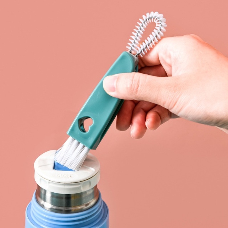 Bàn Chải Vệ Sinh Cốc Nước 3 Trong 1 Đa Năng Tiện Dụng