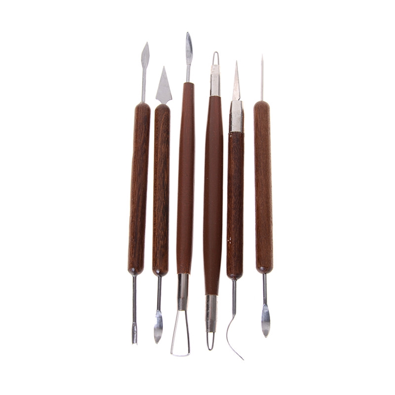 Set 6 dụng cụ điêu khắc tạo hình đất sét