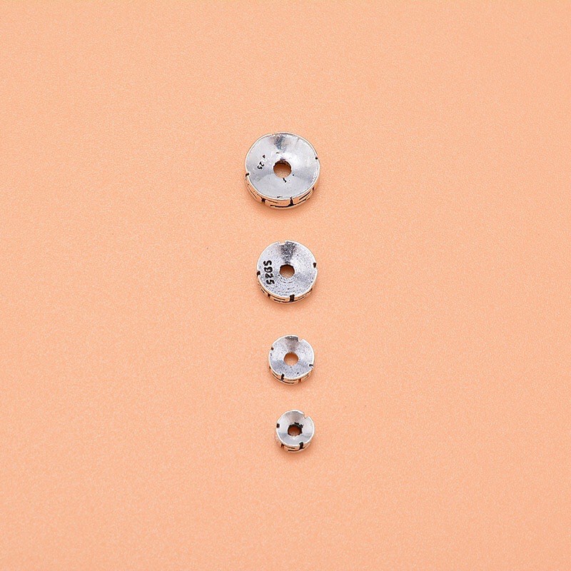 SỈ SIÊU RẺ  Charm bạc chặn chữ Vạn bạc hàng đẹp - Bạc chuẩn loại 1, PH012