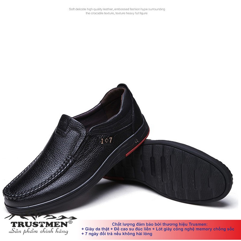 Giày nam công sở giày nam da thật Trustmen GLG052 Cuocsongvang