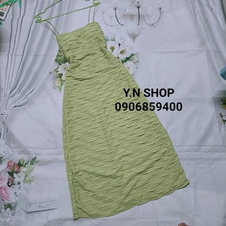 Đầm Body 2 Dây Mút Ngực Chất Xịn