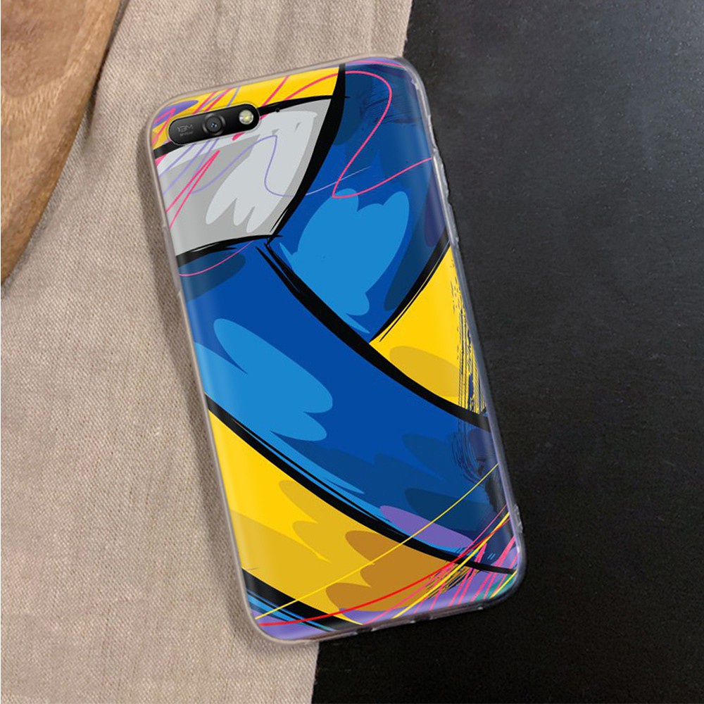 Ốp Điện Thoại Trong Suốt Họa Tiết Bóng Chuyền Cho Oppo F17 F15 F11 F9 F7 Youth R17 Pro