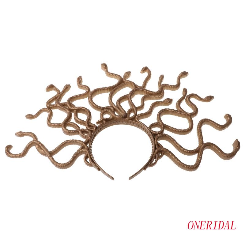 Băng Đô Hình Rắn Hóa Trang Halloween ONERI Medusa Nicky Bigs