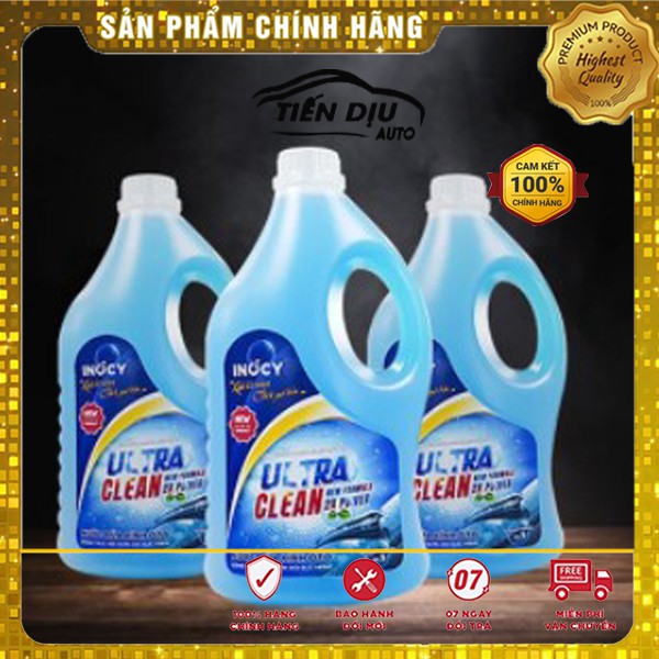 Nước Rửa Kính Ô Tô Cao Cấp INOCY ULTRA CLEAN Chính Hãng- Can 3L