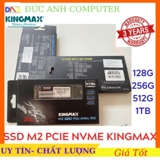 SSD M2 NVME 128G/ 256G/ 512G/ 1TB Kingmax Zeus PQ3480  PCIe NVMe Gen 3x4 Chính Hãng- Bảo Hành 3 Năm- Chính Hãng Phân Phố