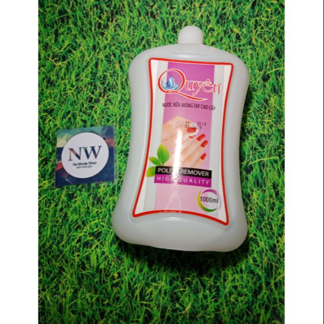 Nước rửa móng Quyên Chính Hãng - Nước rửa axeton loại tốt tẩy sơn móng tay