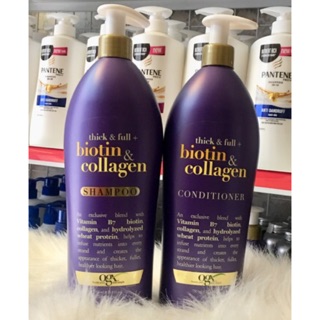 💐🍒cặp gội& xả biotin & collagen 750ml mỹ . cam kết chính hãng