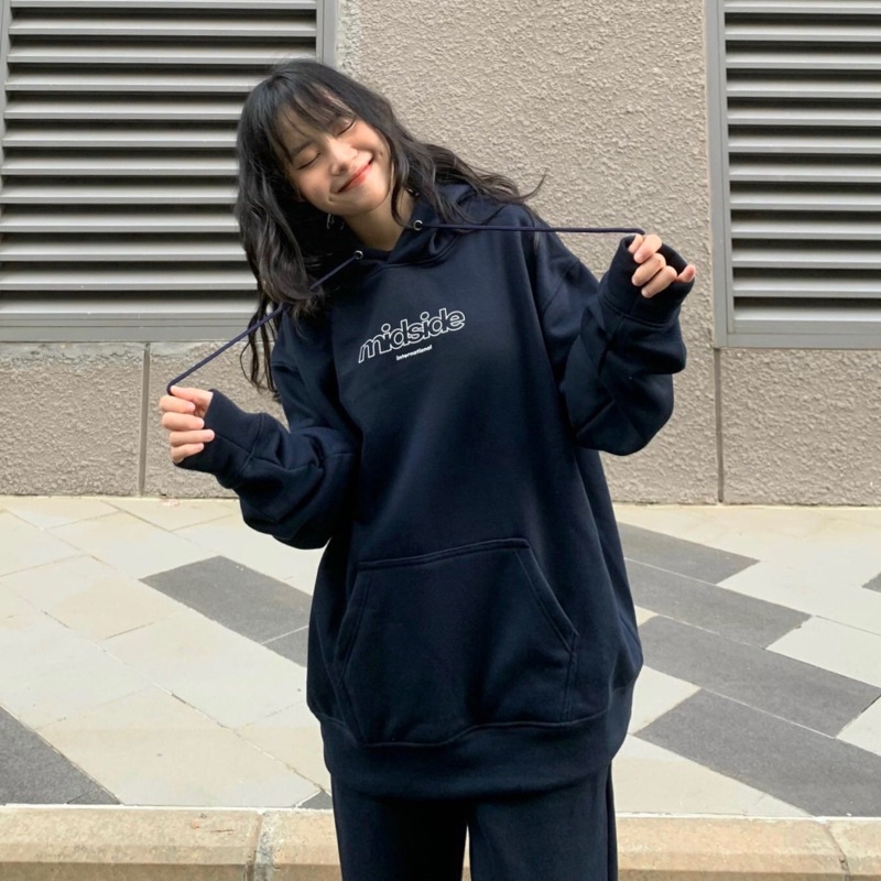 ÁO LOGO HOODIE MIDSIDE ( 8 MÀU )