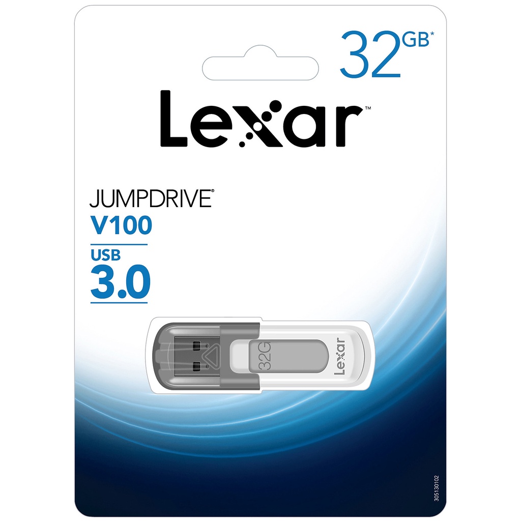 Usb 32gb Lexar V100 JumpDrive chính hãng, thương hiệu Mỹ, bảo hành 3 năm