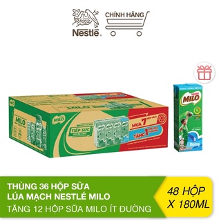 Thùng Milo Lúa Mạch 180ml (48 hộp)